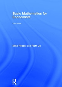 Enlarge image Cover: Basic Mathematics for Economists - Routledge