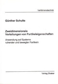 Cover: Zweidimensionale Verteilungen von Partikeleigenschaften - Shaker