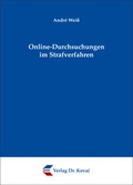Bild: Online-Durchsuchungen im Strafverfahren - Kovac, Dr. Verlag