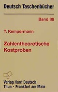 Cover: Zahlentheoretische Kostproben - Harri Deutsch