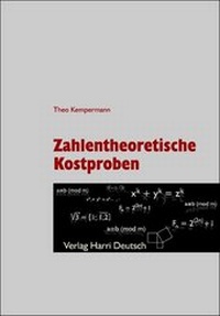 Abbildung von: Zahlentheoretische Kostproben - Harri Deutsch