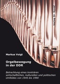 Cover: Orgelbewegung in der DDR - Kovac, Dr. Verlag