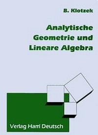 Abbildung von: Analytische Geometrie und Lineare Algebra - Harri Deutsch