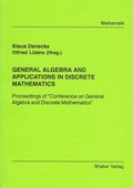 Bild: General Algebra und Applications in Discrete Mathematics - Shaker