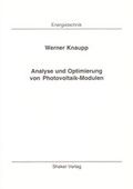 Cover: Analyse und Optimierung von Photovoltaik-Modulen - Shaker
