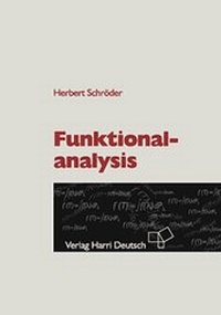 Abbildung von: Funktionalanalysis - Harri Deutsch