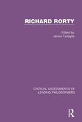 Cover: Richard Rorty: v. 1 - Routledge