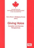 Cover: Giving Voice - Schulz-Kirchner