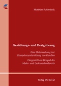 Cover: Gestaltungs- und Designbezug - Kovac, Dr. Verlag
