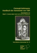 Cover: Christoph Rothmanns Handbuch der Astronomie von 1589 - Harri Deutsch