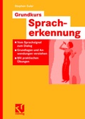 Cover: Grundkurs Spracherkennung - Vieweg+Teubner Verlag