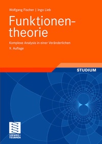 Enlarge image Cover: Funktionentheorie - Vieweg+Teubner Verlag