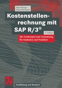 Abbildung von: Kostenstellenrechnung mit SAP R/3® - Vieweg+Teubner Verlag