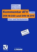 Cover: Kommentar ATV DIN 18 350 und DIN 18 299 - Vieweg+Teubner Verlag