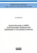Cover: Spatial Diversity in MIMO Communication Systems with Distributed or Co-located Antennas - Shaker