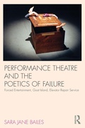 Cover: Performance Theatre and the Poetics of Failure - Routledge