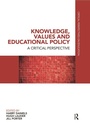 Cover: Knowledge, Values and Educational Policy - Routledge