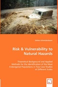 Cover: Risk & Vulnerability to Natural Hazards - VDM Verlag Dr. Mueller E.K.