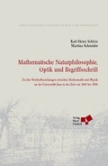 Cover: Mathematische Naturphilosophie, Optik und Begriffsschrift - Harri Deutsch