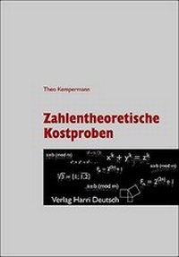 Abbildung von: Zahlentheoretische Kostproben - Harri Deutsch