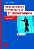 Cover: From Enterprise Architecture to IT Governance - Vieweg+Teubner Verlag