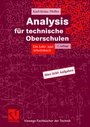 Cover: Analysis für technische Oberschulen - Vieweg+Teubner Verlag