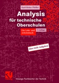 Cover: Analysis f&uuml;r technische Oberschulen - Vieweg+Teubner Verlag