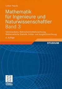 Bild vergrößern Bild: Mathematik für Ingenieure und Naturwissenschaftler Band 3 - Vieweg+Teubner Verlag