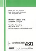 Cover: Materials Design and Systems Analysis - Shaker