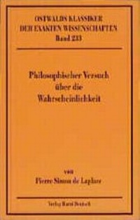 Abbildung von: Philosophischer Versuch über die Wahrscheinlichkeit - Harri Deutsch