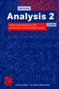Bild vergrößern Bild: Analysis 2 - Vieweg+Teubner Verlag