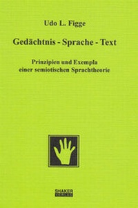 Enlarge image Cover: Gedächtnis - Sprache - Text - Shaker