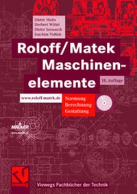 Bild vergrößern Bild: Roloff/Matek Maschinenelemente - Vieweg+Teubner Verlag