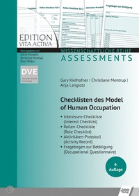 Abbildung von: Checklisten des Model of Human Occupation - Schulz-Kirchner