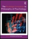 Cover: The Routledge Companion to Philosophy of Psychology - Routledge