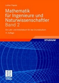Bild vergrößern Bild: Mathematik für Ingenieure und Naturwissenschaftler Band 2 - Vieweg+Teubner Verlag