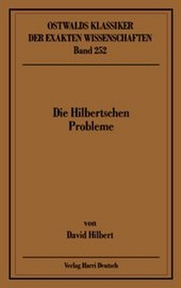 Abbildung von: Die Hibertschen Probleme - Harri Deutsch
