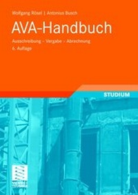 Enlarge image Cover: AVA-Handbuch - Vieweg+Teubner Verlag
