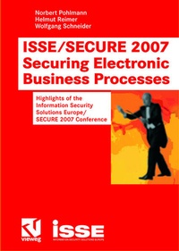 Enlarge image Cover: ISSE/SECURE 2007 Securing Electronic Business Processes - Vieweg+Teubner Verlag
