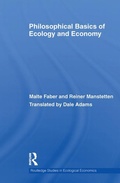 Cover: Philosophical Basics of Ecology and Economy - Routledge