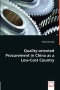 Cover: Quality-oriented Procurement in China as a Low-Cost Country - VDM Verlag Dr. Mueller E.K.