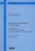 Cover: International Perspectives in Psychology - Shaker
