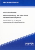 Cover: Metamodellierung als Instrument des Methodenvergleichs - Shaker
