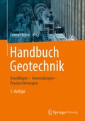 Cover: Handbuch Geotechnik - Springer Vieweg