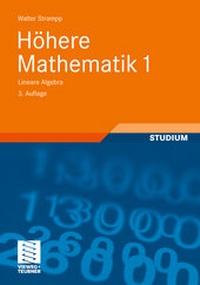 Abbildung von: Höhere Mathematik 1 - Vieweg+Teubner Verlag