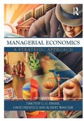 Cover: Managerial Economics - Routledge