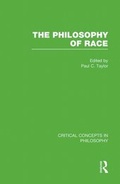 Cover: The Philosophy of Race: v. 1 - Routledge