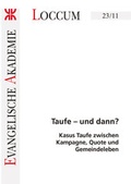 Cover: Taufe - und dann? - Evangelische Akademie Loccum