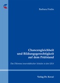 Cover: Chancengleichheit und Bildungsgerechtigkeit auf dem Pr&uuml;fstand - Kovac, Dr. Verlag