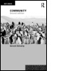 Cover: Community - Routledge